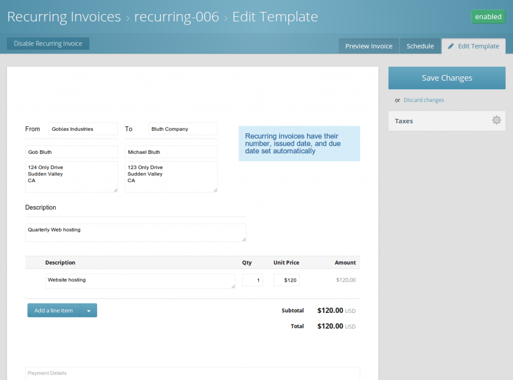 Recurring Invoices Now Available in Paydirt Paydirt Blog